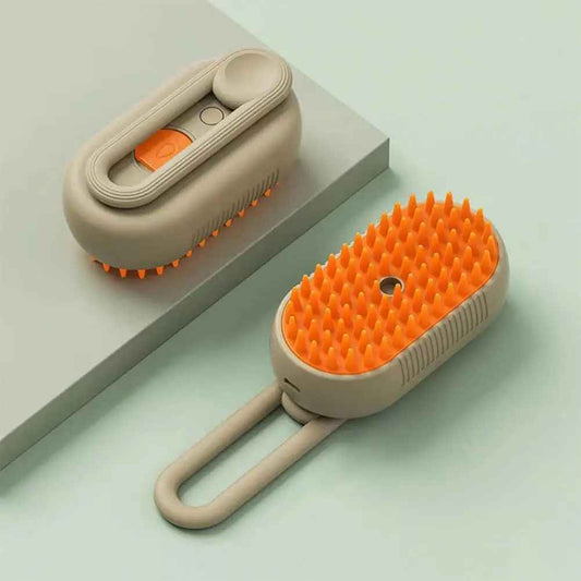 Pet Steam Brush 4-in-1 – Steam Grooming Comb for Dogs & Cats