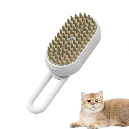 Pet Steam Brush 4-in-1 – Steam Grooming Comb for Dogs & Cats