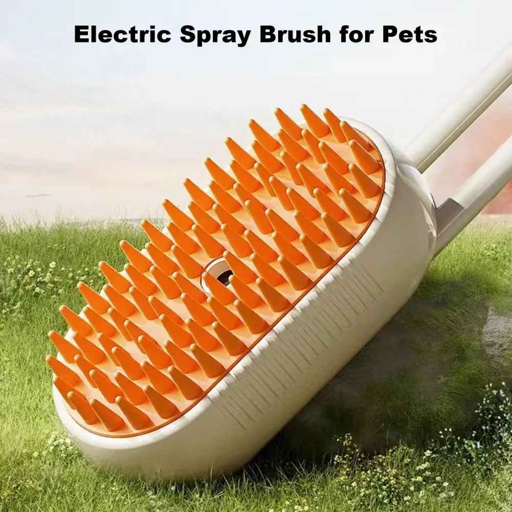 Pet Steam Brush 4-in-1 – Steam Grooming Comb for Dogs & Cats