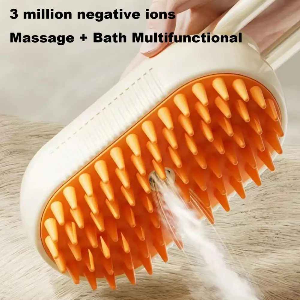 Pet Steam Brush 4-in-1 – Steam Grooming Comb for Dogs & Cats