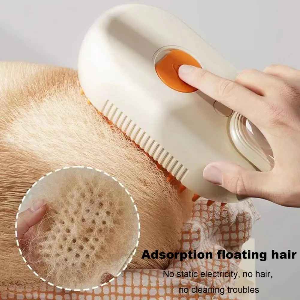 Pet Steam Brush 4-in-1 – Steam Grooming Comb for Dogs & Cats