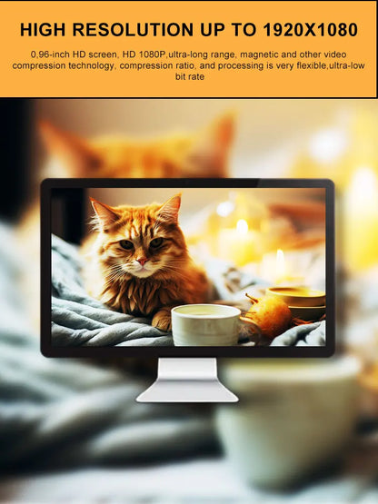 Pet Collar Camera HD 1080P for Dogs & Cats