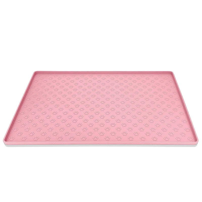 Silicone Pet Feeding Mat - Waterproof Non-Slip Bowl Placemat