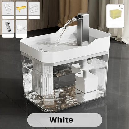 1.5L Automatic Cat Water Fountain - USB Quiet Dispenser