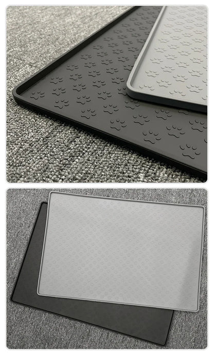 Silicone Pet Feeding Mat - Waterproof Non-Slip Bowl Placemat