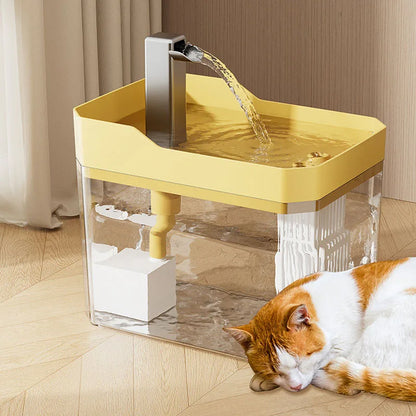 1.5L Automatic Cat Water Fountain - USB Quiet Dispenser