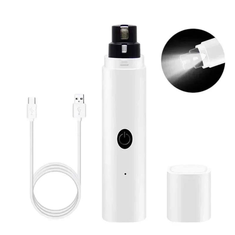 Electric Dog Nail Clippers - Safe & Quiet Pet Nail Grinder