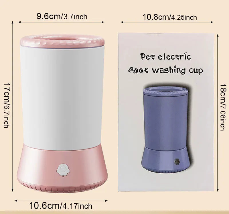 Automatic Electric Paw Cleaner - USB Rechargeable Dog & Cat Washer