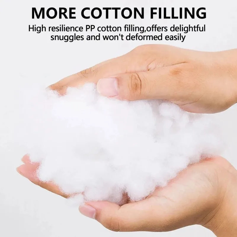 Super Soft Plush Pet Bed - Calming Donut Bed for Dogs & Cats