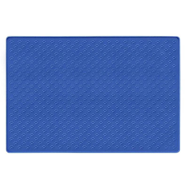 Silicone Pet Feeding Mat - Waterproof Non-Slip Bowl Placemat