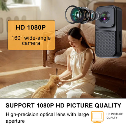 Pet Collar Camera HD 1080P for Dogs & Cats