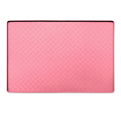 Silicone Pet Feeding Mat - Waterproof Non-Slip Bowl Placemat