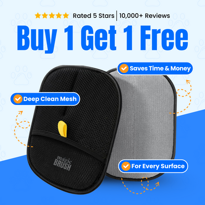 The Magic Brush™ - Pet Hair Remover Glove (Buy 1 Get 1 Free)