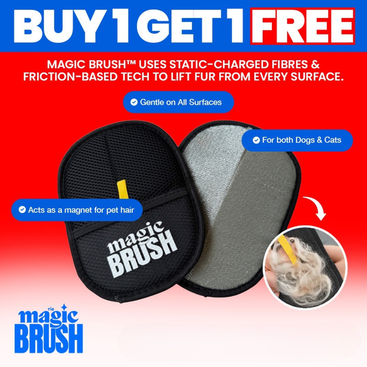 The Magic Brush™ - Pet Hair Remover Glove (Buy 1 Get 1 Free)